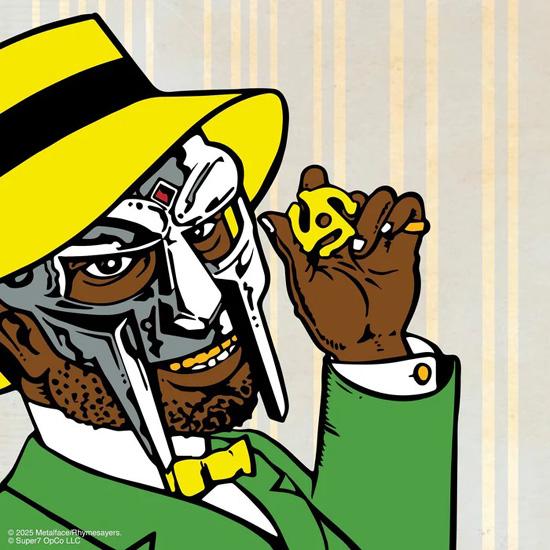 MF DOOM フィギュア super 7 ドゥーム SUPER7 スーパー7 MF DOOM MFドゥーム フィギュア REACTION FIGURES