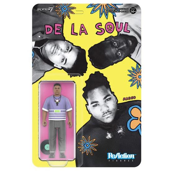 デラソウル　フィギュア　未使用 SUPER7 スーパー7 DE LA SOUL デラソウル フィギュア REACTION FIGURES