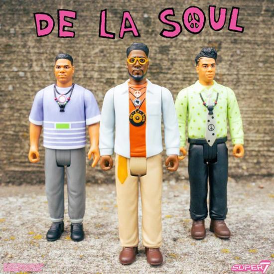 デラソウル　フィギュア　未使用 SUPER7 スーパー7 DE LA SOUL デラソウル フィギュア REACTION FIGURES