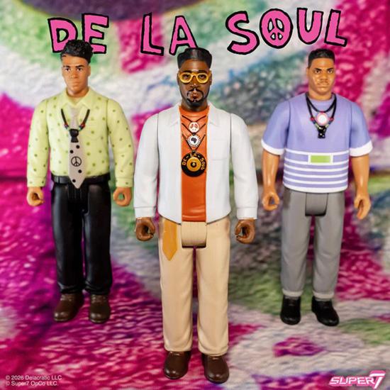 SUPER7 スーパー7 DE LA SOUL デラソウル フィギュア REACTION FIGURES