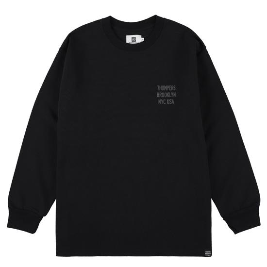THUMPERS BROOKLYN NYC USA THUMPERS サンパーズ 長袖Tシャツ ロンT 