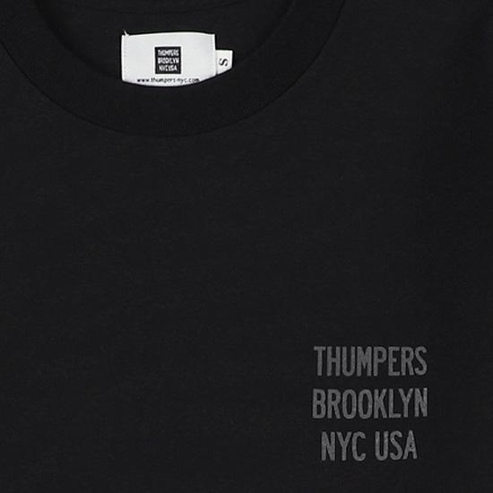 THUMPERS BROOKLYN NYC USA THUMPERS サンパーズ 長袖Tシャツ ロンT 
