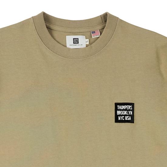 THUMPERS BROOKLYN NYC USA THUMPERS サンパーズ 半袖Tシャツ BOX LOGO 