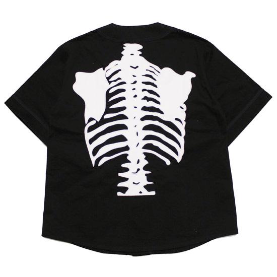 正規品スニダン購入　ロゴワッペンコットンベースボール半袖シャツ VANSON（バンソン） ベースボールシャツ BASEBALL SHIRT ワイド
