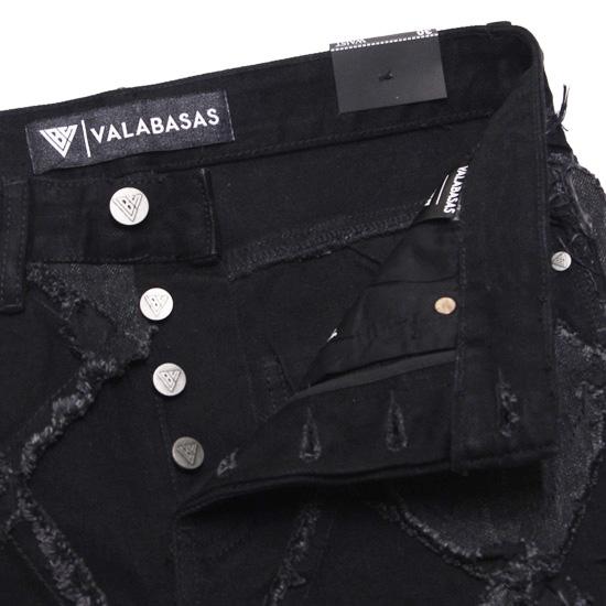 VALABASAS ヴァラバサス バギーデニムパンツ CHECKMATE BAGGY DENIM