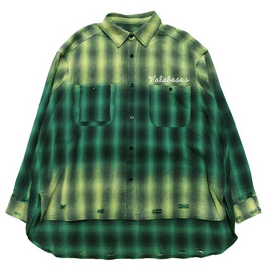 VALABASAS ヴァラバサス 長袖シャツ GLORY BUTTON DOWN L/S SHIRT