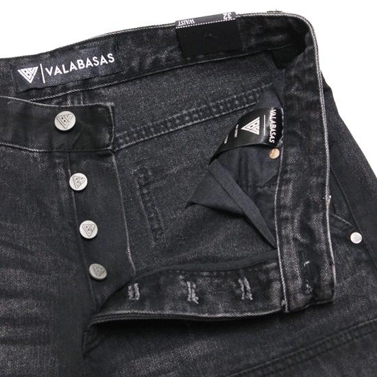 VALABASAS ヴァラバサス デニムショーツ REVOLT DENIM SHORTS