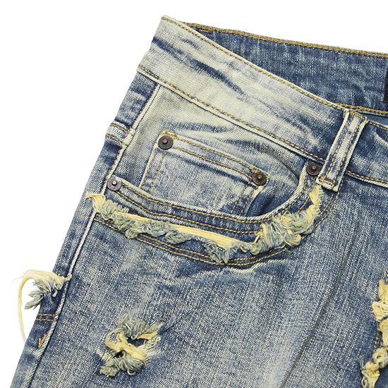 VALABASAS ヴァラバサス フレアデニムパンツ EYEORE STACKED FLARE