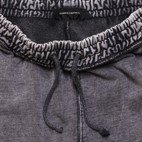 WASTED PARIS ウェステッドパリス スウェットパンツ KINGDOM CURVE FADED PANTS ストリート スケート ルーズシルエット ロゴ刺繍 裏起毛 グレー系 M L | WASTED PARIS | 02