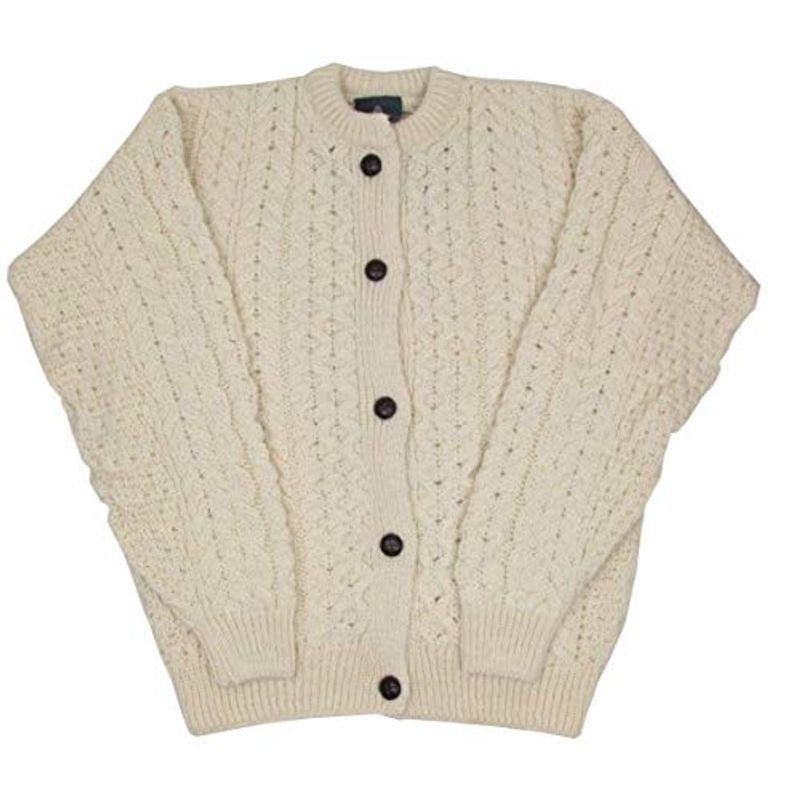 Aran Woollen Mills アランウーレンミルズ ウール ニット カーディガン セーター レディース アイルランド製 ケーブル ア Www Penthaus Pl