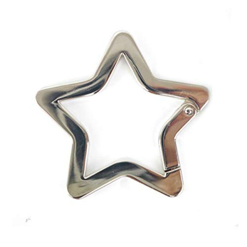 正規品 メンズ レディース 大 キャストカラビナ Seek シーク カラビナ 10個 星 キーリング キーホルダー 丸カラビナ シルバー キーホルダー キーリング Www Mplrdc Org My