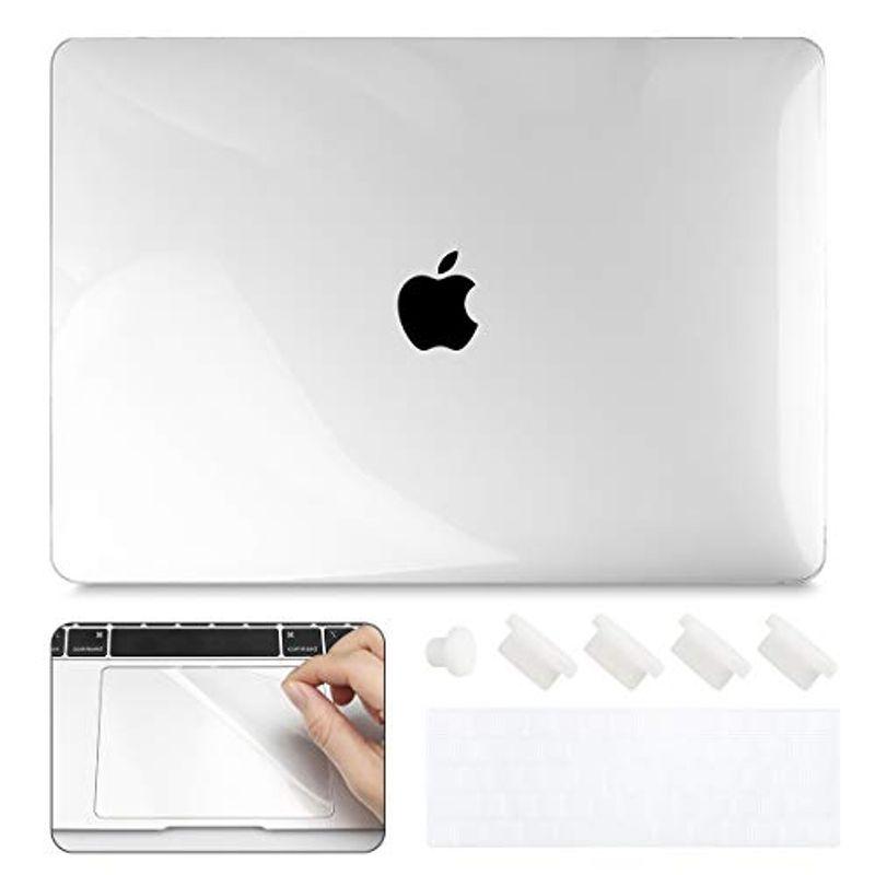 品質のいい ケース 13インチ Pro MacBook CISOO 2020 シェルカバ 対応 M1 A2338 A2289 A2251 モデル クリア ノートパソコンバッグ、ケース