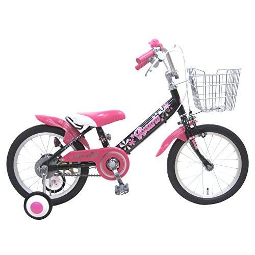 内祝い ロサリオ 16インチ ブラックピンク 補助輪付き 組み立て式 子供用自転車 幼児自転車 Sale 送料無料 Athchat Adaptivetelehealth Com
