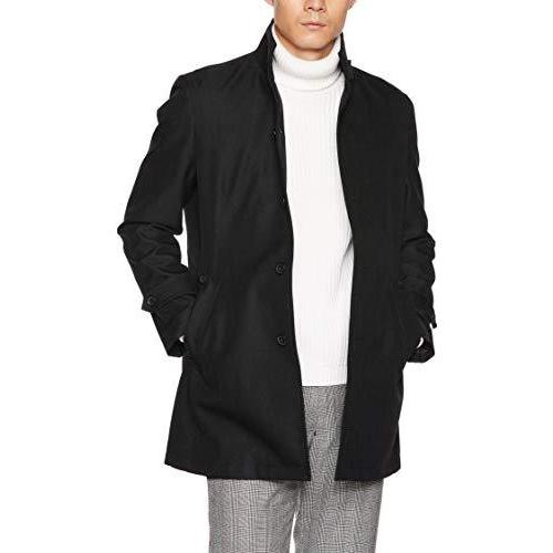 国内最安値 タカキュー Taka Q ライナー付き 撥水防風 イタリアンカラー コート ヘリンボン 黒 メンズ 黒 日本 S 在庫限り Lewisfamilyinsurance Com