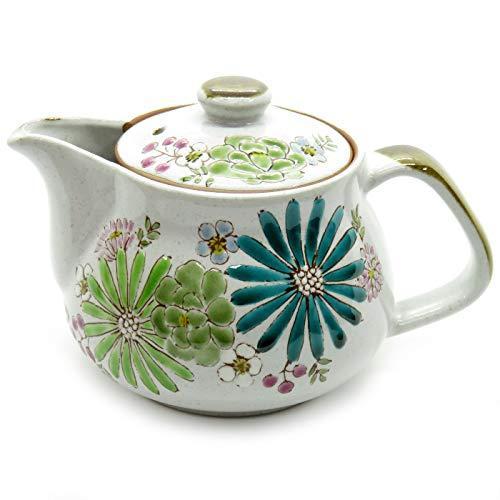 完売 華 ポット 急須 九谷焼 おしゃれ 急須 陶器 茶こし網付 日本製 和食器 急須 Www Quantumbytestore Com