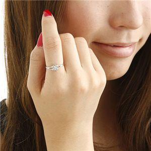 ダイア指輪 リング プラチナ　15号 プラチナダイヤリング 指輪 デザインリング3型 フローラ 15号