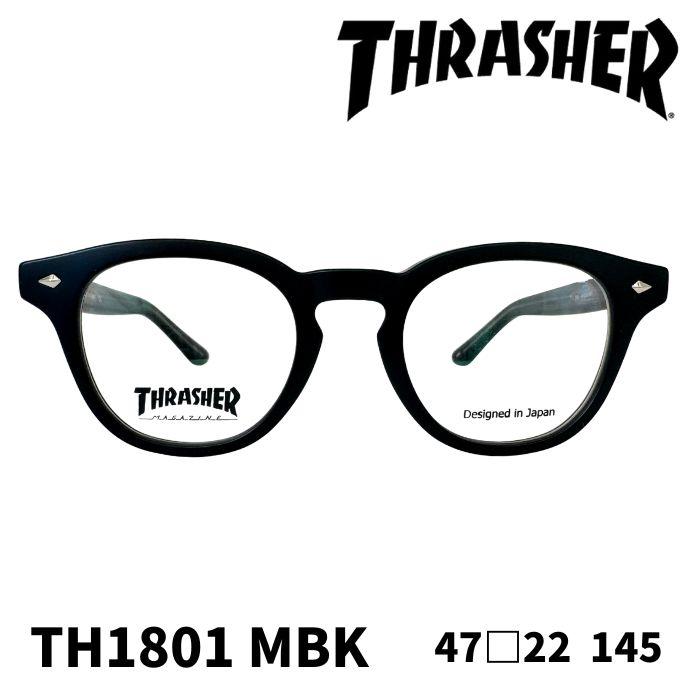 メガネフレーム／THRASHER] スラッシャー TH1801 国内正規品 ボストン