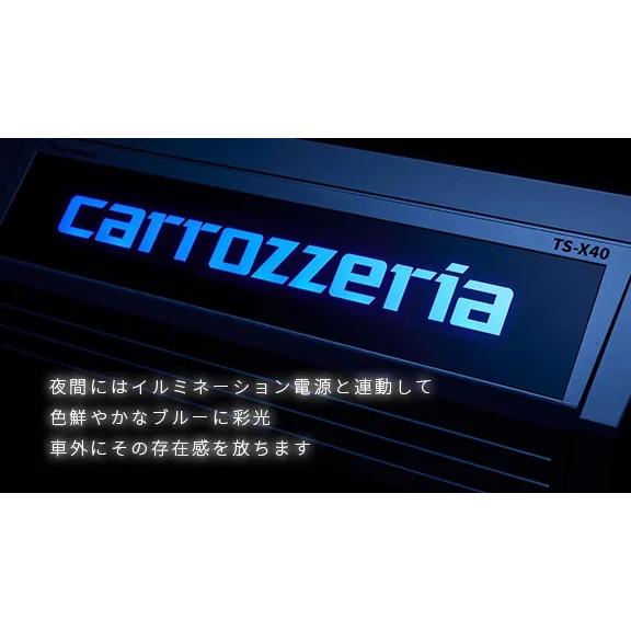 カロッツェリア パイオニア TSX40 ボックススピーカー 3ウェイ