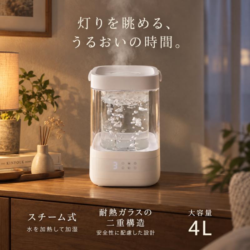 GLASS 【予約販売限定 4,000円OFFクーポン配布中！】 ガラススチーム