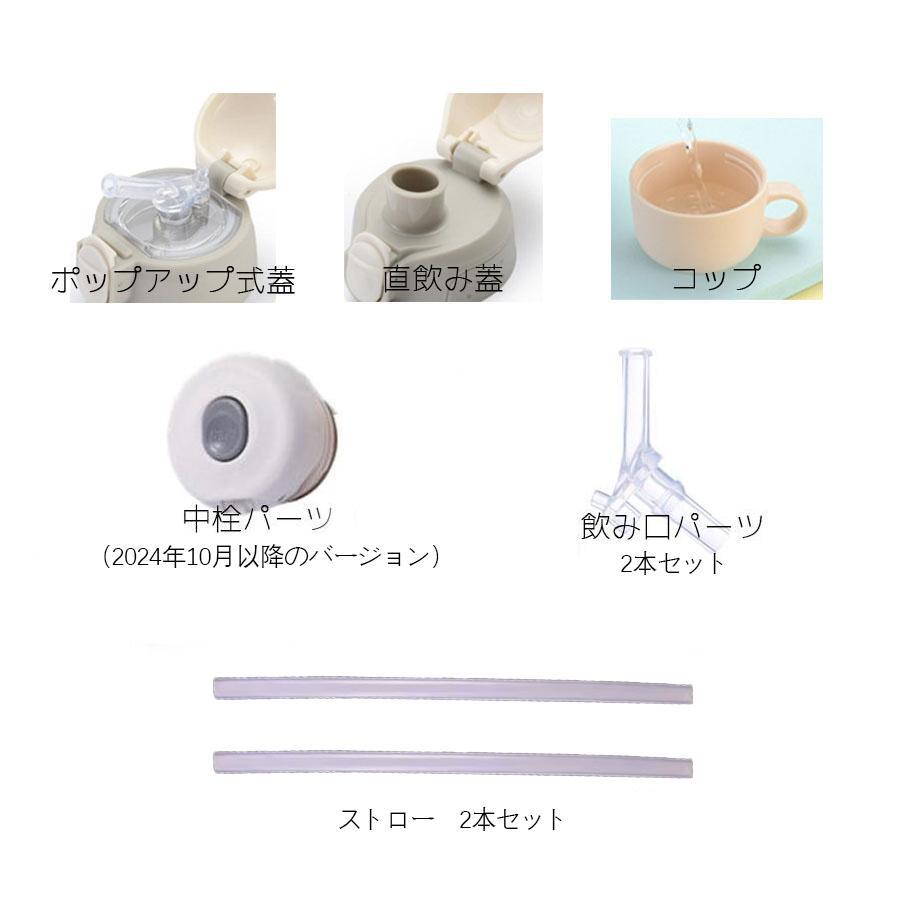 パーツのみ販売】スヌーピー 水筒 ストロー 飲み口 ポップアップ式蓋