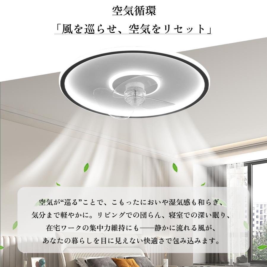 GEKKOU シーリングファンライト シーリングファン led 調光調色 12畳