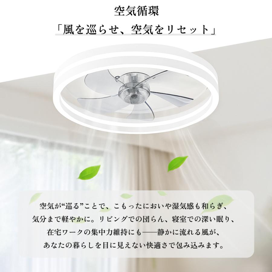 GEKKOU シーリングファンライト シーリングファン led 調光調色 12畳
