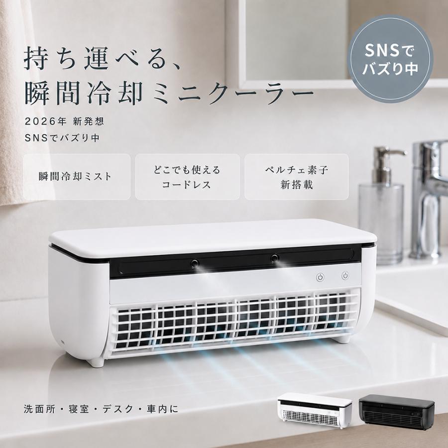 2026新感覚】 クールエアーミスト ポータブルエアコン ポータブル