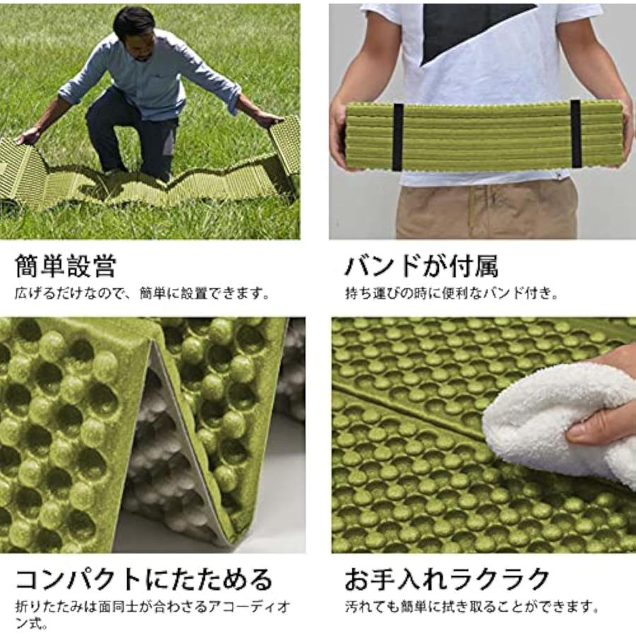 レジャーシート キャンプマット 収納袋付 キャンプ マット アウトドア