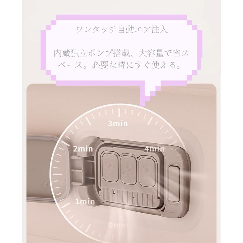 2025年新発売☆】エアーベッド キャンプマット 来客用 車内泊 電動