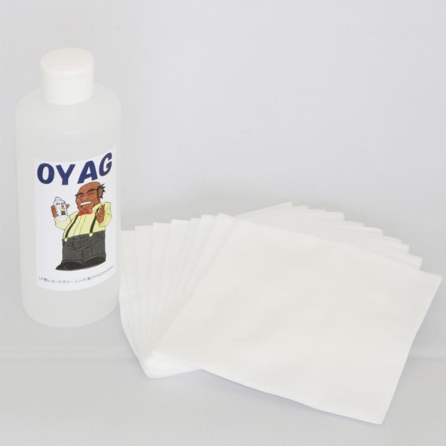 レコードクリーナー　OYAG　300cc+クリーニングクロスセット　 | 