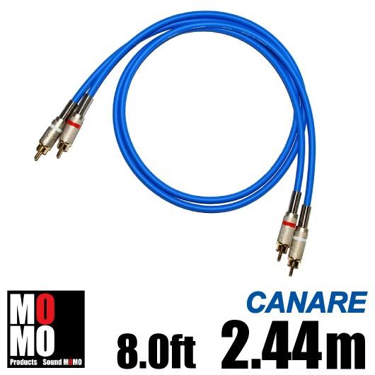 カナレ（ CANARE L4E6S ） 黒  RCAオーディオケーブル8.0ft (2.44m) 　 赤白ペア｜soundmomo｜11