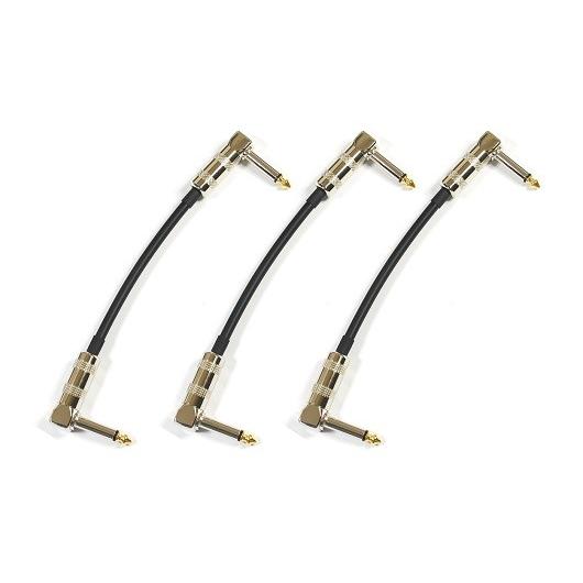 ベルデン（ BELDEN 9395 ）30cm L-S型プラグ付 パッチケーブル 3本