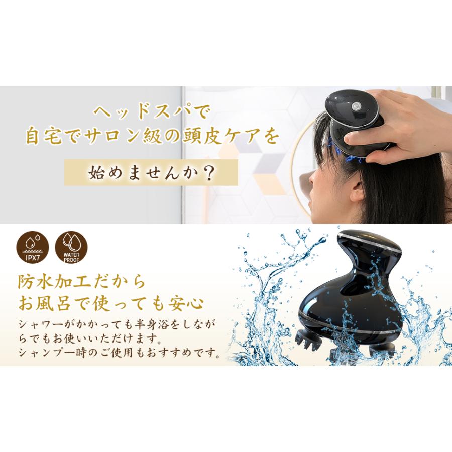 EMSヘッドマッサージャー 電動頭皮ブラシ Youmay IPX7完全防水 EMSヘッドマッサージャー 電動頭皮ブラシ Youmay IPX7完全防水