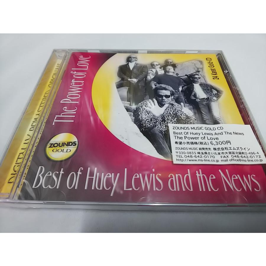 (高音質録音CD)Best of Huey Lewis and The News ヒューイ・ルイス　ベスト / ZOUNDS 24K GOLD CD■新品未開封｜soundwavemeiwa2