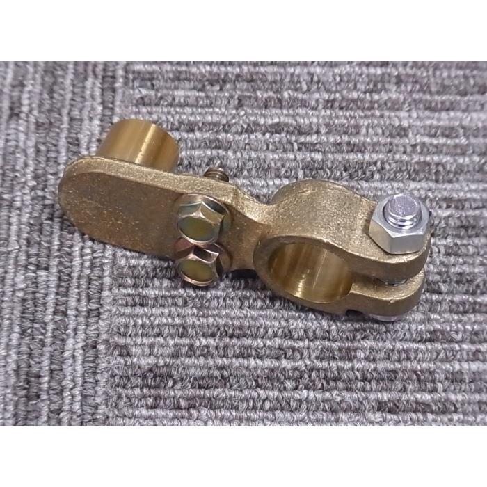 (オプティマ バッテリー OPTIMA 延長配線オプションパーツ) 真鍮オフセットターミナル GTP-031 大ポール→大ポール プラス側|soundwavemeiwa2|02