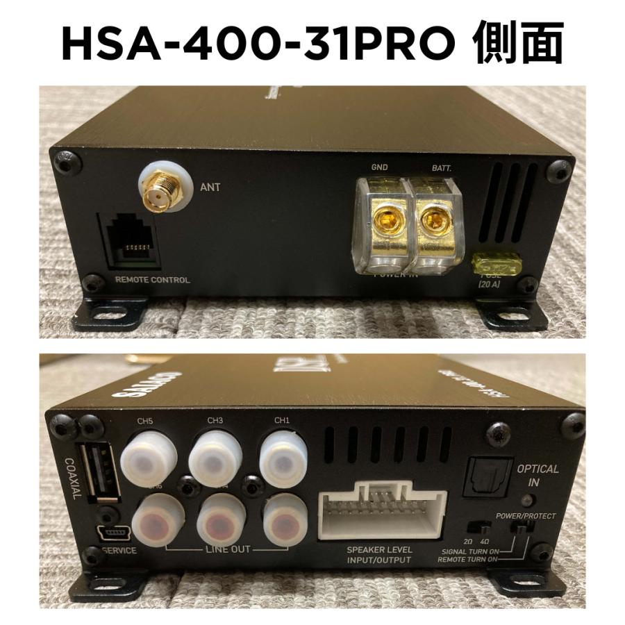 SAIACO サイアコ HSA-400.31PRO / ハイレゾ対応 4chパワーアンプ SAIACO サイアコ HSA-400.31PRO / ハイレゾ対応 4chパワーアンプ