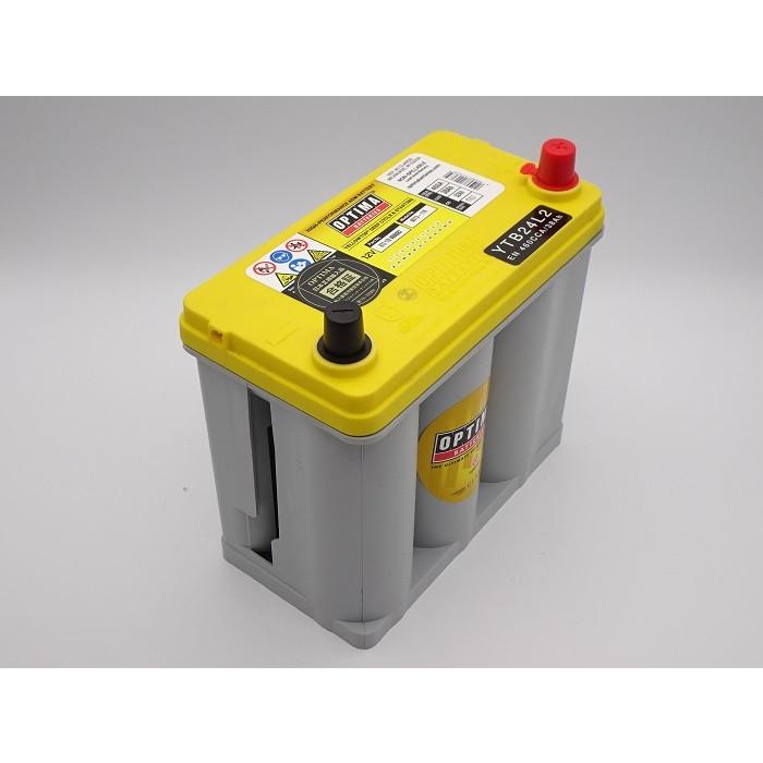 オプティマ オプティマバッテリー イエロー OPTIMA ランエボX ランエボ