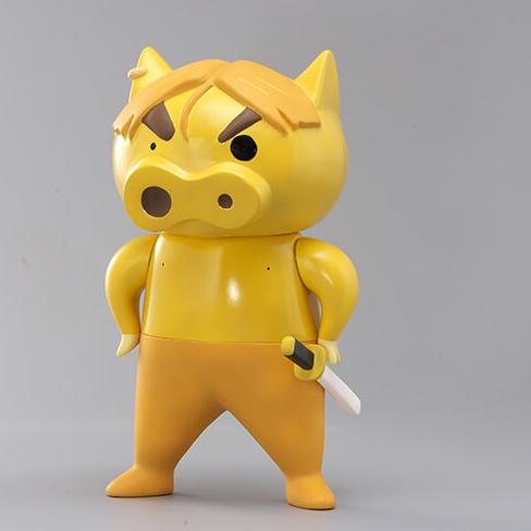 クレヨンしんちゃん ソフビコレクションゴールドブタ クレヨンしんちゃん ソフビコレクションゴールドブタ クレヨン