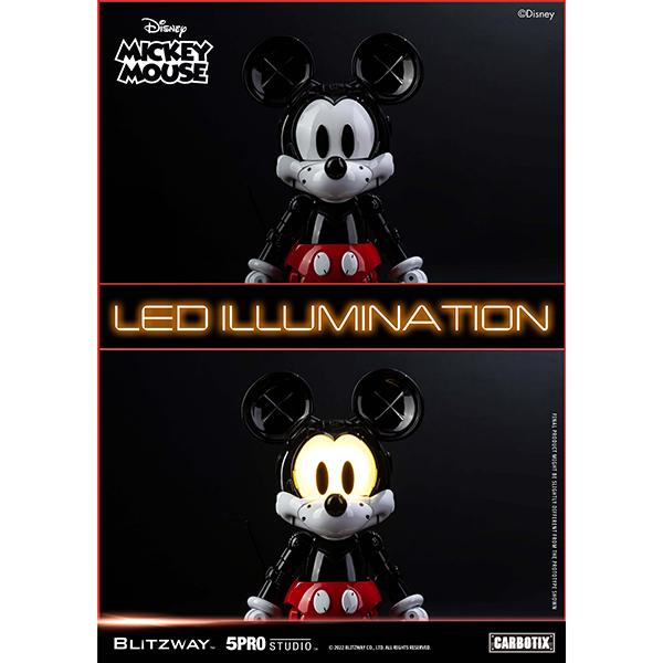 CARBOTIX D100Ver. ミッキーマウス Mickey Mouse D100 (Super Titanium) CARBOTIX Figure - Spec