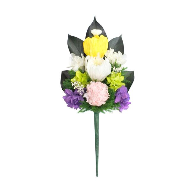 プリザーブドフラワー仏花 麗蘭 小 C 水が要らない仏花 お仏壇 お供え C お花のギフトショップスーププラス 通販 Yahoo ショッピング