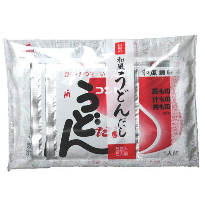 コンビうどんだしW5P（5食入り） : 松原食品オンラインショップ