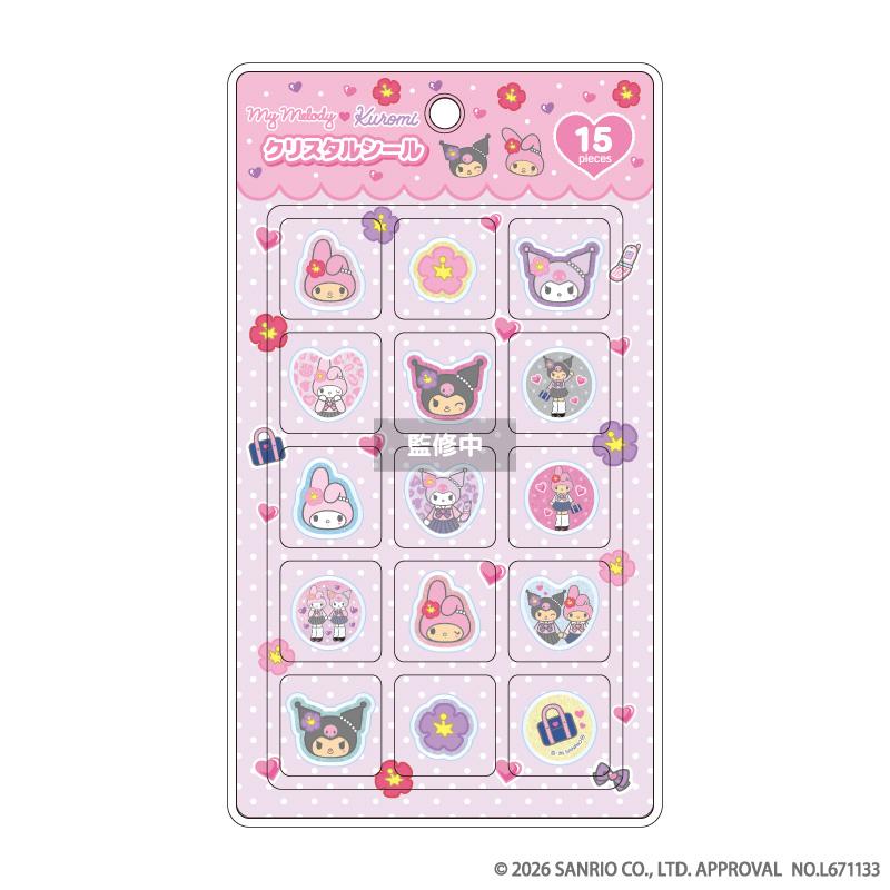 2026年9月発売予約商品 MM KU KT クリスタルシール (マイメロディ