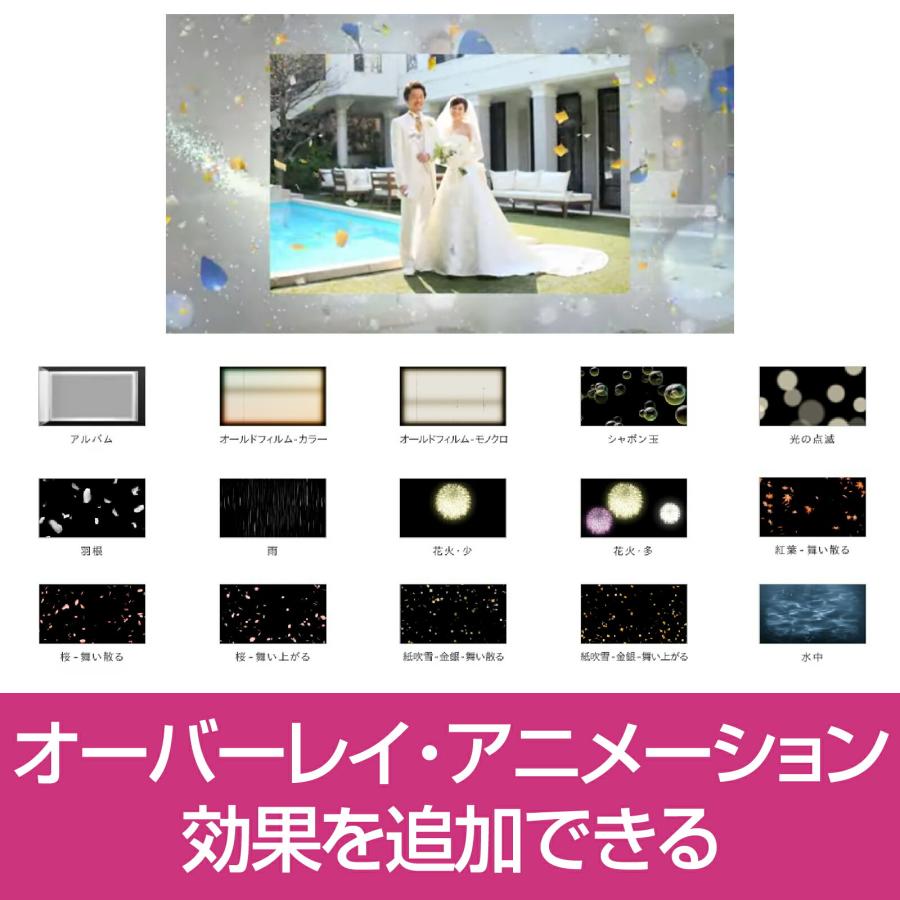 ソースネクスト（SOURCENEXT） 心に響くWeddingフォトムービー5