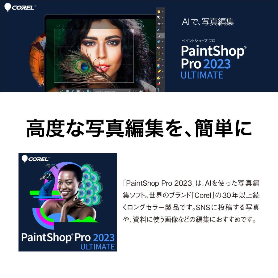 ソースネクスト（SOURCENEXT） PaintShop Pro 2023 Ultimate 最新