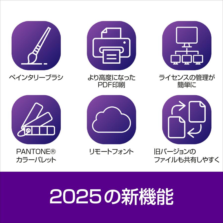 グラフィック CorelDRAW Graphics Suite 2025 カード版 Windows・Mac用