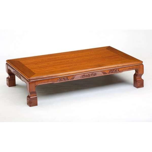 葵 120 ケヤキ調 ブラウン ジャパニーズスタイル 協立工芸 座敷机 座卓