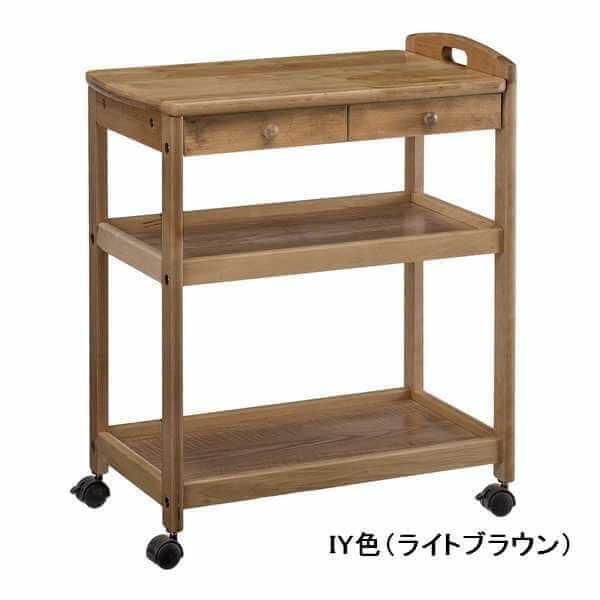 WA-4471 NA IY ナチュラル ライトブラウン キッチンワゴン 曙 WA-4471 NA IY ナチュラル ライトブラウン キッチンワゴン 曙