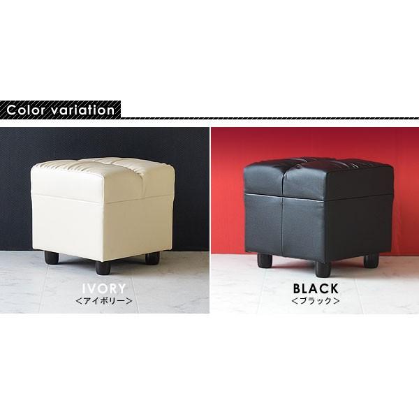 リー Lee 角スツール IV/BK ラウンジ スナック クラブ チェアー