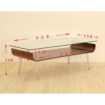 リビングテーブル　NET-301BR/NA NET-301 BR NA ブラウン ナチュラル センターテーブル ガラステーブル