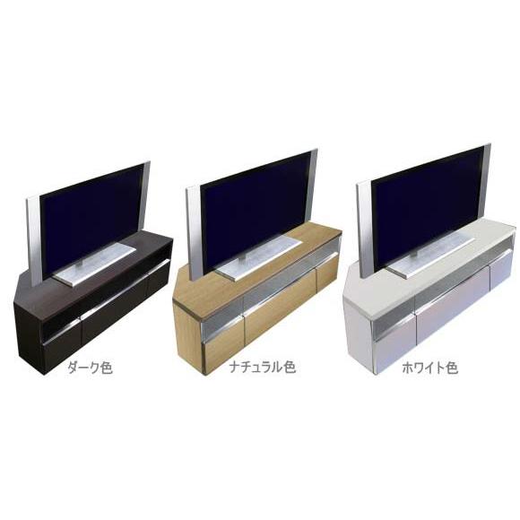 大谷工業 Dee ディー 1200 薄型コーナーTVボード DD-1200-K（ダーク色 
